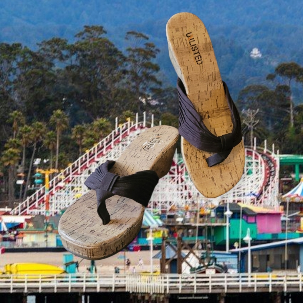 Cork Style Sandals "Get A Grip"